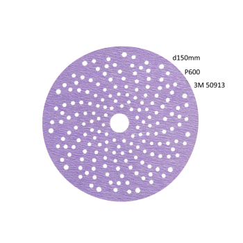 3m Hookit Velcro discs Purple Premium 334u 150 mm p600...
