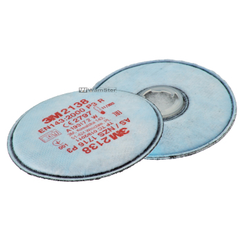 3m 2138 p3r Particle filter against solid and liquid...