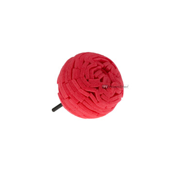 WamSter polishing ball soft with shaft 6 mm red