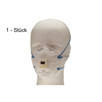1 x 3m™ Disposable breathing mask 8822 ffp 2 with...