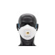10 x 3M 9322+ Aura breathing mask 9322+ FFP2 NR D with exhalation valve