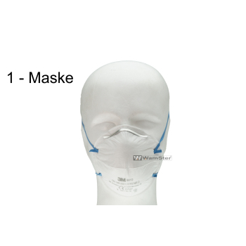 1 x 3M™ Einweg-Atemschutzmaske 8810 FFP 2  NR D
