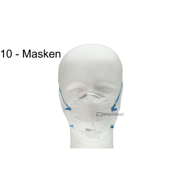 10 x 3M™ Einweg-Atemschutzmaske 8810 FFP 2  NR D