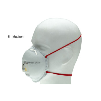 5 x 3m™ Respiratory protection mask 8833 ffp 3 with...