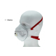 1 x 3M™ Atemschutzmaske 8835+ FFP3 R D mit Cool Flow™ Ausatemventil