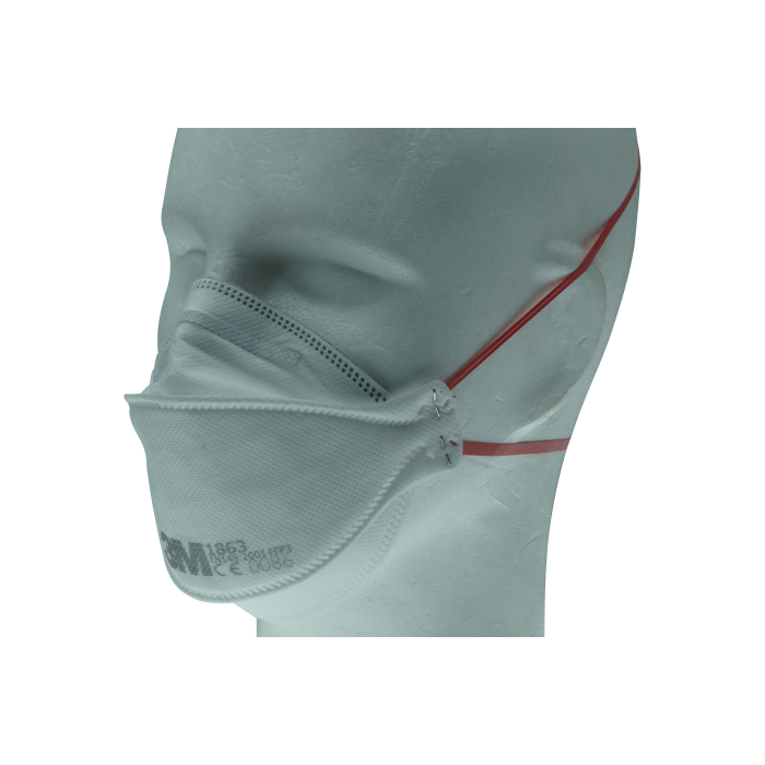 3M Aura 1863 Einweg Atemschutzmaske FFP3 NR ohne Ventil