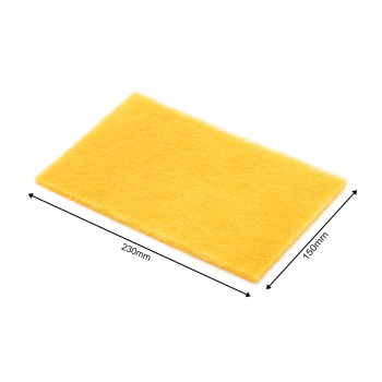 WamSter Schleifvlies Bogen Schleifpad P1000 (Gold) 1