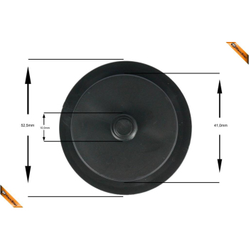 Autogas cap tank cap plug m10 black